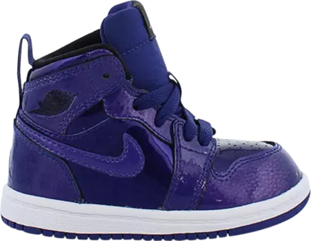 Кроссовки Air Jordan 1 Retro Hi TD Deep Royal Blue, синий