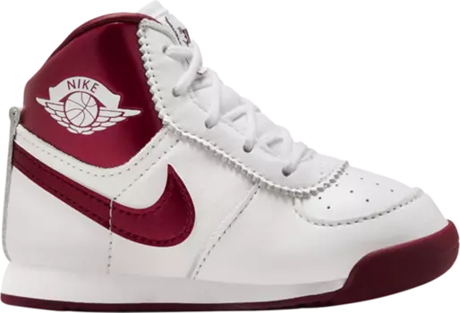 Кроссовки Air Jordan 1 Retro High '85 OG TD 'Metallic Burgundy', белый