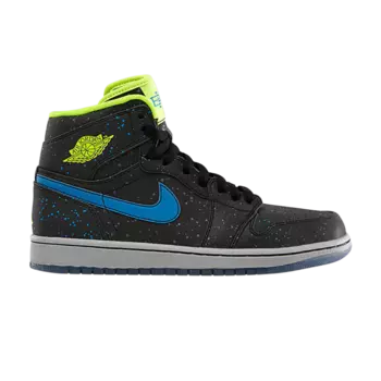 Кроссовки Air Jordan 1 Retro High 'BHM', черный