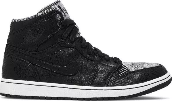 Кроссовки Air Jordan 1 Retro High BHM, черный