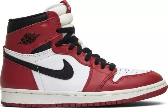 Кроссовки Air Jordan 1 Retro High Chicago 1994, красный