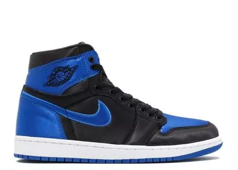 Кроссовки AIR JORDAN 1 RETRO HIGH EP 'SATIN ROYAL', черный