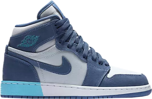 Кроссовки Air Jordan 1 Retro High GG Blue Moon, синий
