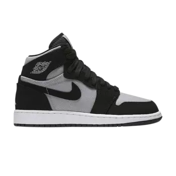Кроссовки Air Jordan 1 Retro High GS 'Wolf Grey', серый