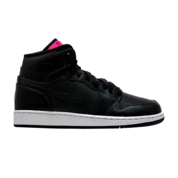 Кроссовки Air Jordan 1 Retro High GS 'Black Pink', черный