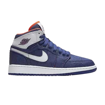 Кроссовки Air Jordan 1 Retro High GS 'Deep Royal', синий