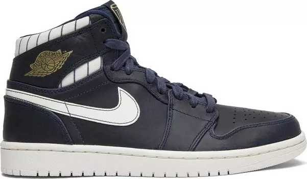 Кроссовки Air Jordan 1 Retro High Jeter, синий