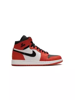 Кроссовки Air Jordan 1 Retro High Jordan Kids, красный