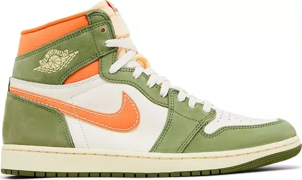Кроссовки Air Jordan 1 Retro High OG 'Craft - Celadon', зеленый