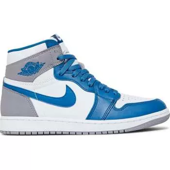 Кроссовки Air Jordan 1 Retro High OG, синий (Размер 46.5 RU)