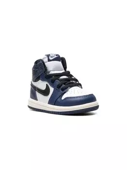 Кроссовки Air Jordan 1 Retro High OG Midnight Navy Jordan Kids, синий