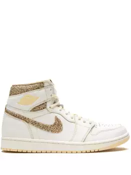 Кроссовки Air Jordan 1 Retro High OG Vibrations Of Naija, белый