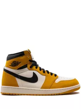 Кроссовки Air Jordan 1 Retro High OG 'Yellow Ochre', желтый