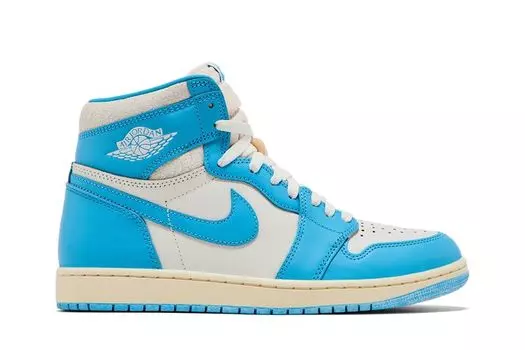 Кроссовки Air Jordan 1 Retro High OG 'UNC Reimagined', синий