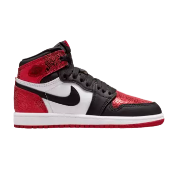 Кроссовки Air Jordan 1 Retro High OG PS 'Ruby', красный