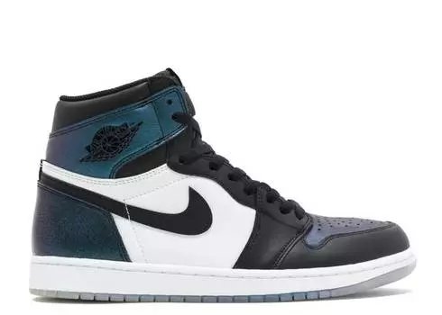 Кроссовки AIR JORDAN 1 RETRO HIGH OG 'ALL STAR - CHAMELEON', черный