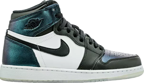 Кроссовки Air Jordan 1 Retro High OG BG All Star - Chameleon, черный