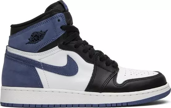 Кроссовки Air Jordan 1 Retro High OG BG Blue Moon, синий