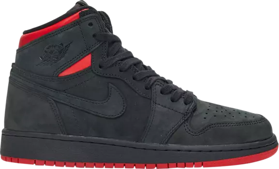 Кроссовки Air Jordan 1 Retro High OG BG Quai 54, черный