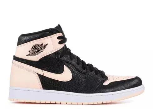 Кроссовки AIR JORDAN 1 RETRO HIGH OG 'CRIMSON TINT', черный