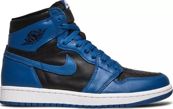 Кроссовки Air Jordan 1 Retro High OG Dark Marina Blue, синий