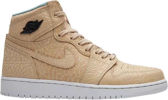 Кроссовки Air Jordan 1 Retro High OG GG Pearl, загар