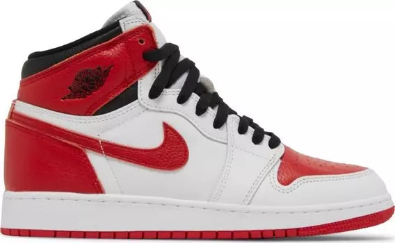 Кроссовки Air Jordan 1 Retro High OG GS Heritage, красный