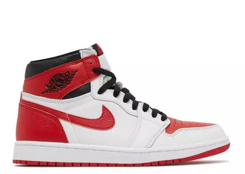 Кроссовки AIR JORDAN 1 RETRO HIGH OG 'HERITAGE', белый