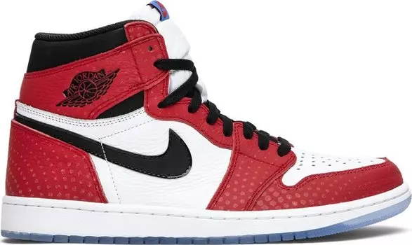 Кроссовки Air Jordan 1 Retro High OG Origin Story Special Box, красный