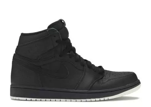 Кроссовки AIR JORDAN 1 RETRO HIGH OG 'PERFORATED', черный
