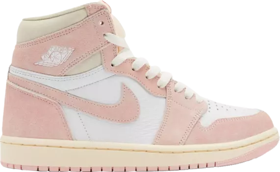 Кроссовки Air Jordan 1 Retro High OG PS Washed Pink, розовый