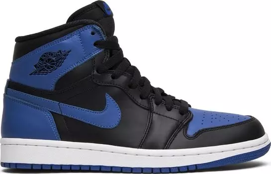 Кроссовки Air Jordan 1 Retro High OG Royal 2013, черный