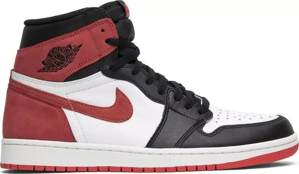 Кроссовки Air Jordan 1 Retro High OG Track Red, красный