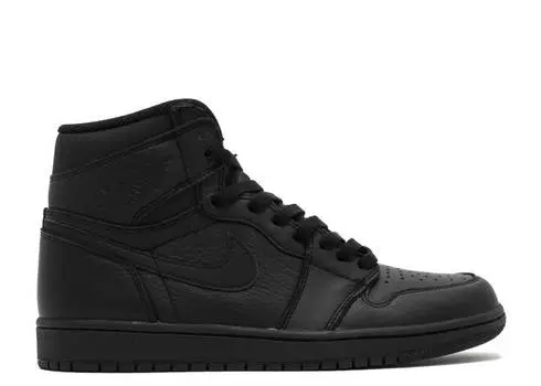 Кроссовки AIR JORDAN 1 RETRO HIGH OG 'TRIPLE BLACK', черный