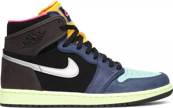 Кроссовки Air Jordan 1 Retro High Tokyo Bio Hack, разноцветный