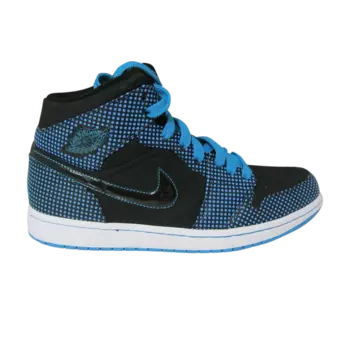 Кроссовки Air Jordan 1 Retro 'Laser Blue', черный