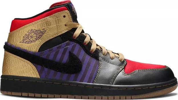 Кроссовки Air Jordan 1 Retro Leroy Leroy Smith, черный