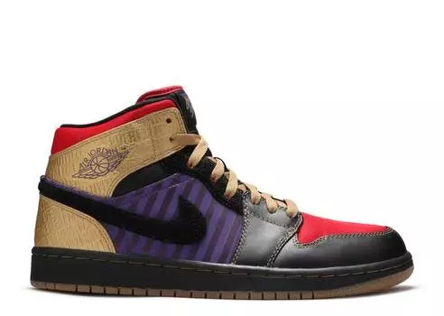 Кроссовки AIR JORDAN 1 RETRO LEROY 'LEROY SMITH', черный