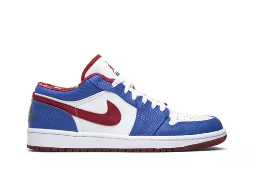 Кроссовки Air Jordan 1 Retro Low 'East Side', белый