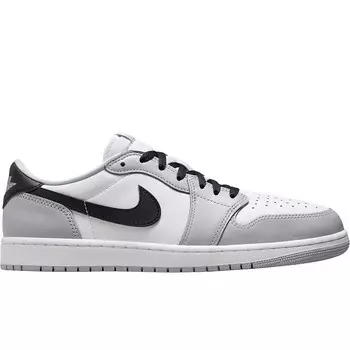Кроссовки Air Jordan 1 Retro Low OG Wolf Grey, цвет Wei/Schwarz/Wolfgrau