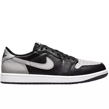 Кроссовки Air Jordan 1 Retro Low OG Shadow, цвет Black/Med Grey-White