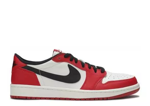 Кроссовки AIR JORDAN 1 RETRO LOW OG 'CHICAGO', красный