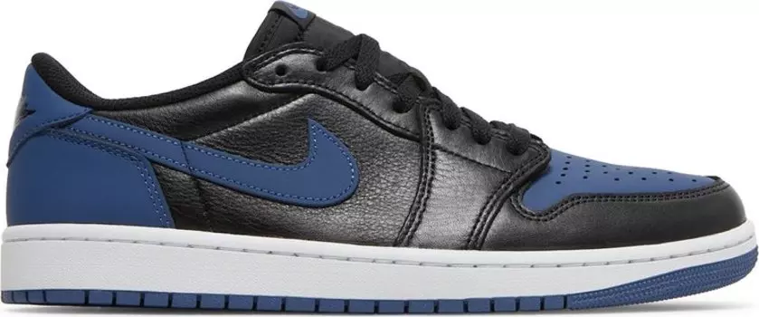 Кроссовки Air Jordan 1 Retro Low OG Mystic Navy, черный