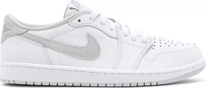 Кроссовки Air Jordan 1 Retro Low OG Neutral Grey 2021, серый