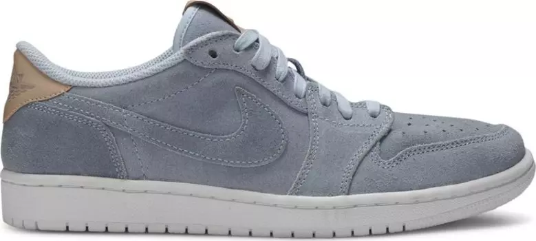 Кроссовки Air Jordan 1 Retro Low OG Premium Ice Blue, синий