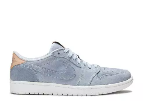 Кроссовки AIR JORDAN 1 RETRO LOW OG PREMIUM 'ICE BLUE', синий