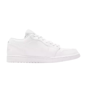 Кроссовки Air Jordan 1 Retro Low 'Pure Platinum', белый