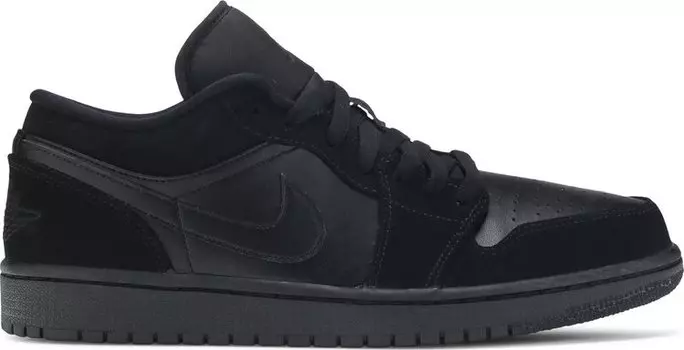 Кроссовки Air Jordan 1 Retro Low Triple 2015, черный