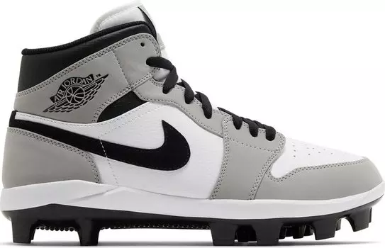 Кроссовки Air Jordan 1 Retro MCS 'Light Smoke Grey', серый