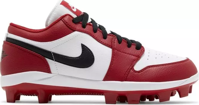 Кроссовки Air Jordan 1 Retro MCS Low 'Chicago', красный